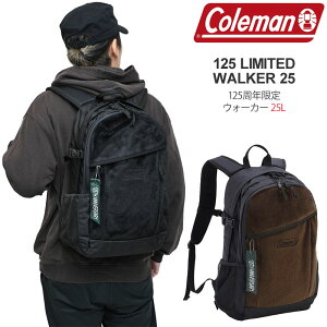 �R�[���}�� Coleman 125���N���胂�f�� �����b�N �����Y ���f�B�[�X 125 ���~�e�b�h �E�H�[�J�[ 25L 125 LIMITED WALKER 25 2025AW bpk�y���z2512wann