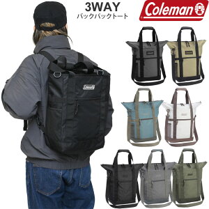 �R�[���}�� Coleman �����b�N �V�����_�[�o�b�O �����Y ���f�B�[�X 3WAY�o�b�N�p�b�N�g�[�g 24L 3WAY BACKPACK TOTE 2026SS bpk�y���z2603wann