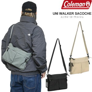 �R�[���}�� Coleman �V�����_�[�o�b�O �|�[�` �����Y ���f�B�[�X ���j�E�H�[�J�[�T�R�b�V�� UNI WALKER SACOCHE 2026SS�y���z2603wann[M�� 1/1]