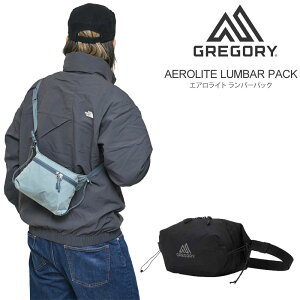 �O���S���[ GREGORY �E�G�X�g�o�b�O �����Y ���f�B�[�X �G�A�����C�g �����o�[�p�b�N AEROLITE LUMBAR PACK 3L 2026SS�y���z2603wann[M�� 1/1]