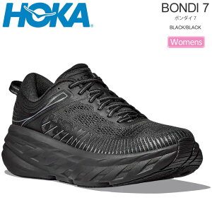 �z�J HOKA �����j���O�V���[�Y ���� ���f�B�[�X �{���_�C7 BONDI 7 �u���b�N/�u���b�N 1110519-BBLC 2026AW snk�y�C�z2606wann