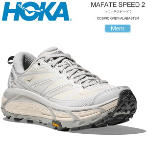 �z�J HOKA �����j���O�V���[�Y ���� �����Y �}�t�@�e �X�s�[�h2 MAFATE SPEED 2 �R�X�~�b�N�O���[/�A���o�X�^�[ 1126851-CYLB 2026SS snk�y�C�z2601wann