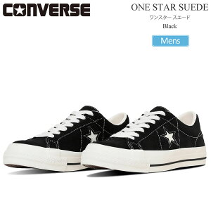 �R���o�[�X CONVERSE �X�j�[�J�[ �����Y ���f�B�[�X �����X�^�[ �X�G�[�h ONE STAR SUEDE �u���b�N 35200860 2026SS snk�y�C�z2603wann