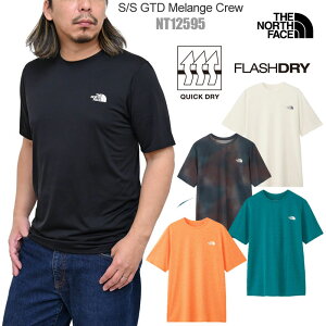 �U�E�m�[�X�E�t�F�C�X THE NORTH FACE T�V���c ���� �����Y GTD�������W�N���[ S/S Melange Crew NT12595 2026SS sst �y���z2604wann[M�� 1/1]