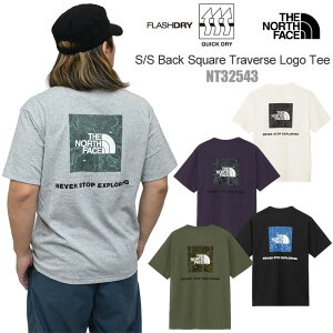 �U�E�m�[�X�E�t�F�C�X THE NORTH FACE T�V���c ���� �����Y �V���[�g�X���[�u�o�b�N�X�N�G�A�g���o�[�X���S�e�B�[ S/S Back Square Traverse Logo Tee NT32543 2026SS sst �y���z2603wann[M�� 1/1]