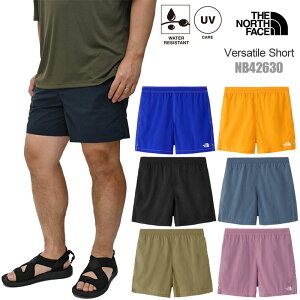 �U�E�m�[�X�E�t�F�C�X THE NORTH FACE �V���[�g�p���c �G��� �����Y �o�[�T�^�C���V���[�c Versatile Short NB42630 2026SS �y���z2604wann[M�� 1/1]