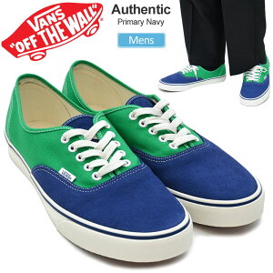 �o���Y VANS �X�j�[�J�[ �����Y �I�[�Z���e�B�b�N Authentic Primary Navy VN000EHHNVY 2026SS snk�y�C�z2604wann