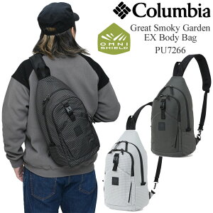 �R�����r�A Columbia �����V�����_�[�o�b�O �����Y ���f�B�[�X �O���[�g�X���[�L�[�K�[�f��EX�{�f�B�o�b�O Great Smoky Garden EX Body Bag PU7266 2026AW�y���z2608wann