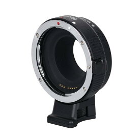 Commlite CM-EF-EOS R コントロールリングマウントアダプター Canon EF/EF-Sレンズ-EOSR/RFミラーレスカメラ AFレンズアダプター コンバーターリング