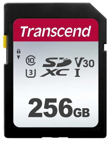 Transcend SDカード 256GB UHS-I Class10 ブラック(最大転送速度95MB/s) TS256GSDC300S