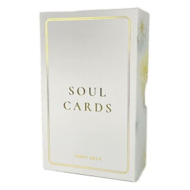 タロットカード 78枚 ウェイト版 タロット占い 【 ソウルカード タロット ホワイト・ダリア Soul Cards WHITE DAHLIA 】日本語解説書付き [正規品]