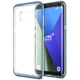 Galaxy S8 Plus ケース 耐衝撃 VRS DESIGN Crystal Bumper 米軍MIL規格取得 衝撃吸収 二重構造 クリア カバー ［ ギャラクシー S8 プラス 専用 ］