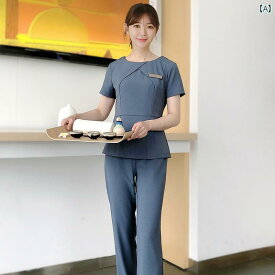 春夏 半袖 韓国 医療 服 マイクロ 整形 美容院 理学 療法 ケア マッサージ 技師 作業着 セット