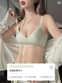 レディース 下着 秋冬 シームレス 小胸 プッシュアップ スチール リング 副胸 サポート セクシー 薄手 ブラジャー