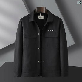 メンズ ファッション シャツ ジャケット ワーク 春秋 ビジネス 大きめサイズ 太い 薄手 カジュアル トップス スス
