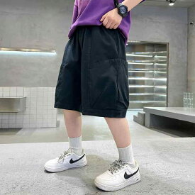 キッズ 男の子 ズボン パンツ 夏 ファッション カジュアル 薄手 ショート 子供 スポーツ トレンド