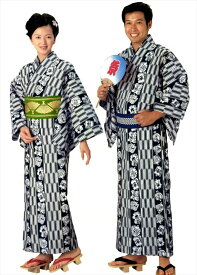 邦楽柄ゆかた　男仕立て女仕立て　盆踊りや日舞の稽古などに使われる浴衣です。着物袖 練習用 温泉 旅館 稽古 盆踊り 日舞