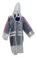 雨合羽（フード付き）大人半纏用NEW　秋雨前線活発に基づき　簡易版は一時的に在庫連動　在庫わずかです！