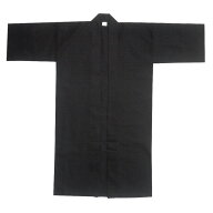 無地ロングハッピ「黒」人気の黒無地　黒カラーハッピ　高品質体育祭の時期にはあっというまに売り切れま…