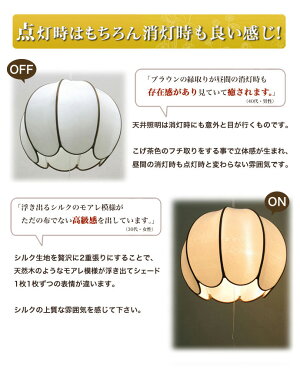 アジアン照明かぼちゃ天井照明