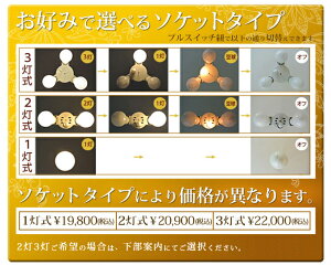 持込布地すずらんペンダントライト
