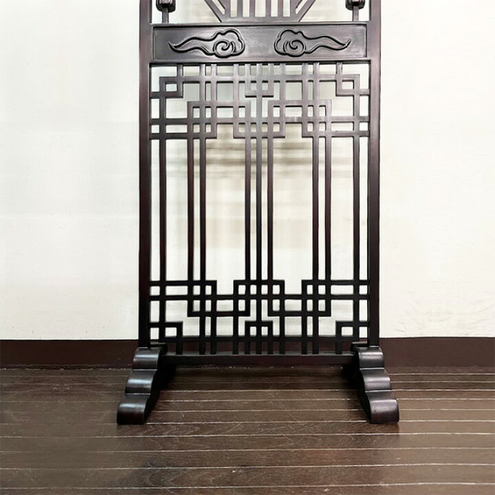 楽天市場】(中華風 衝立 W60 D30 H150)アジアン家具 衝立 中国 