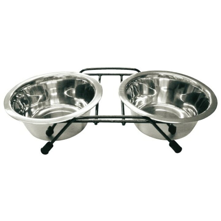 楽天市場】【クーポン有】 マルカン 犬用ステンレス ツイン食器犬猫用S 