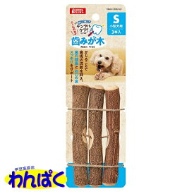 【月間優良ショップ8回受賞】【クーポン有】 マルカン 歯みが木S3本入り 小型犬用 おもちゃ 他お試しフードサンプル有 AM0