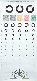 【P10倍&お得クーポン配布中！4日20:00-11日1:59】視力検査簡易セット 2512ss