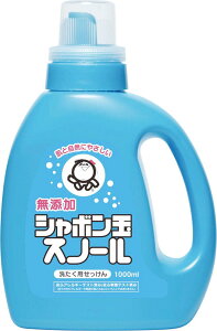 【最大10%OFFクーポン配布中!24日20時〜】シャボン玉スノール (1) 本体 1000mL