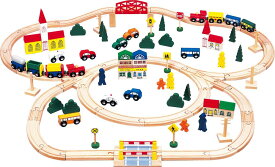 ★ P10倍 ＆ 11%OFF クーポン★ 街と鉄道あそび (2) デラックス100ピース