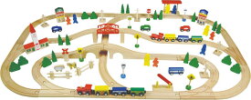 ★ P10倍 ＆ 11%OFF クーポン★ 街と鉄道あそび (3) スーパーデラックス120ピース