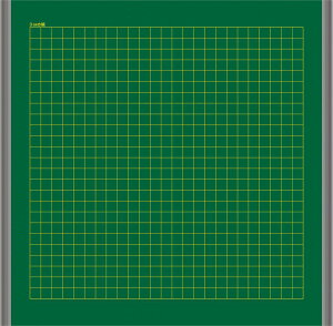 マグネットシート方眼黒板 (2) B(3cm方眼)