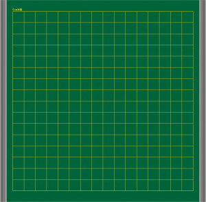 マグネットシート方眼黒板 (4) D(5cm方眼)