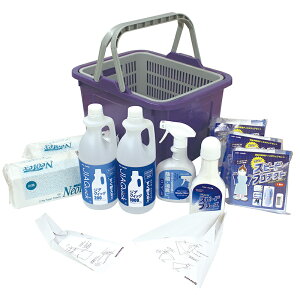 【最大10%OFFクーポン配布中!24日20時〜】嘔吐物処理キット サンワスピードクリーンQuick バイオレット【sanwa】【送料無料!(沖縄・離島は除く)】