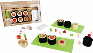 【最大10%OFFクーポン配布中!24日20時〜】巻け巻け巻きずし ゲーム 木製 積み木 お箸 練習 対戦 知育玩具 お箸使い