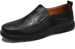 カジュアルシューズ メンズ ドライビングシューズ 革靴 スリッポン ローファー 幅広 4E メンズ靴 大きいサイズ 柔らかい 紳士靴 ビジネスシューズ カジュアル モカシン 夏 通気 蒸れない デ