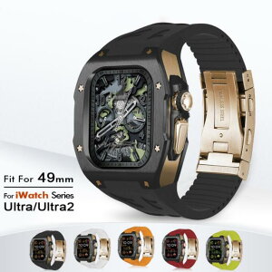 �A�b�v���E�H�b�` �o���h �P�[�X �J�o�[ Apple Watch Ultra2 �����p�o���h �X�e�����X �P�[�X �J�o�[ �����Y apple watch ���� ��̌^ �o���h �����x���g �x���g 49mm �V���[�Y ������� apple watch �Y�f�@