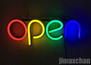 Cy OPENŔ lI AJ AeB[N NEON I[v SIGN LED Ŕ  IV  Be[W  Ǌ| CeA bar