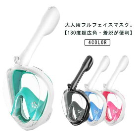 シュノーケリング マスク フルフェイスマスク フルフェイス 大人 シュノーケル マスク ドライシュノーケル シュノーケル セット マスク シュノーケル 2点セット 曇り止め スノーケル 水中眼鏡 水中メガネ ゴーグル 海 川遊び