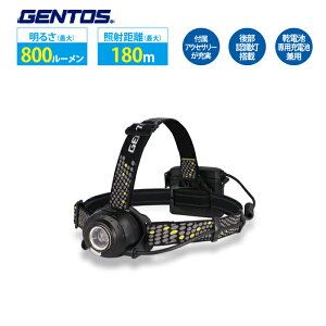 �w�b�h���C�g �[�d ���d�r �㕔�F�������� �t�H�[�J�X�R���g���[�� HLP-2504 GENTOS �W�F���g�X