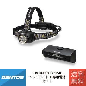 �w�b�h���C�g ���邳�ő�1000���[���� �t�H�[�J�X�R���g���[���^�C�v HV-1000R GENTOS �W�F���g�X