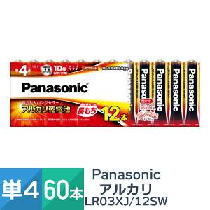 �A���J�����d�r �P�l�` �P4�` 12�{�p�b�N LR03XJ/12SW �p�i�\�j�b�N Panasonic