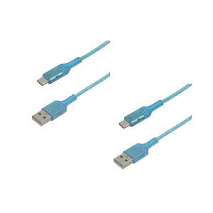 �[�d �P�[�u�� TypeC USBC �^�C�vC Type-C Type-A USB �N���A�J���[ 1m �X�P���g�� ���� PD�Ή� �}���[�d �f�[�^�]�� 2�{�Z�b�g