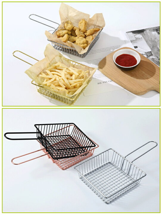 MAKETOMONEY フライヤーバスケット ステンレス製 カゴ 家庭用・キッチン・業務用 取り外し可能なハンドル付き ポテトフライ Amazon | フライヤーバスケット ステンレス製 家庭用・キッチン・業務用 取り外し可能なハンドル付き フライヤー用水切りかご フライドポテトやチキンなどに適しています  (20*10*11cm(A)) | MILLOO | 水切りラック 通販