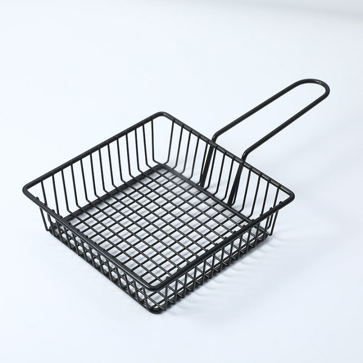 楽天市場】【4個セット】 ポテトフライヤー カゴ フライバスケット 油 