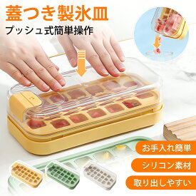 製氷皿 シリコン製 蓋付き 製氷器 2.5cm四角氷 アイストレー 氷トレー 製氷機 小分け 氷作る容器 19ピース 取り出しやすい 夏 家庭用 キッチン用品 冷蔵庫用品 冷凍庫 冷たい飲み物 麦茶 お酒 果汁 ジュース コールドドリンク お家飲みに最適 夏休み