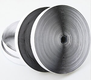 【25M超お得】 ファスナーテープ 強力 マジック付きテープ マジックテープ 面ファスナー 耐久性 耐熱防水 カットして使える