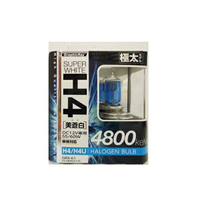 素晴らしい価格 アークス axs GRX-73 HB4 ハロゲンバルブ 4800K スーパーホワイト ie-monogatari.jp