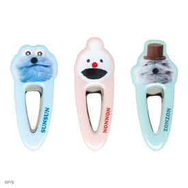 パペットスンスン アクリルマルチクリップ | スンスン ノンノン ゾンゾン マルチクリップ ヘアピン ヘアクリップ 髪留め 髪どめ 可愛い かわいい グッズ 人気